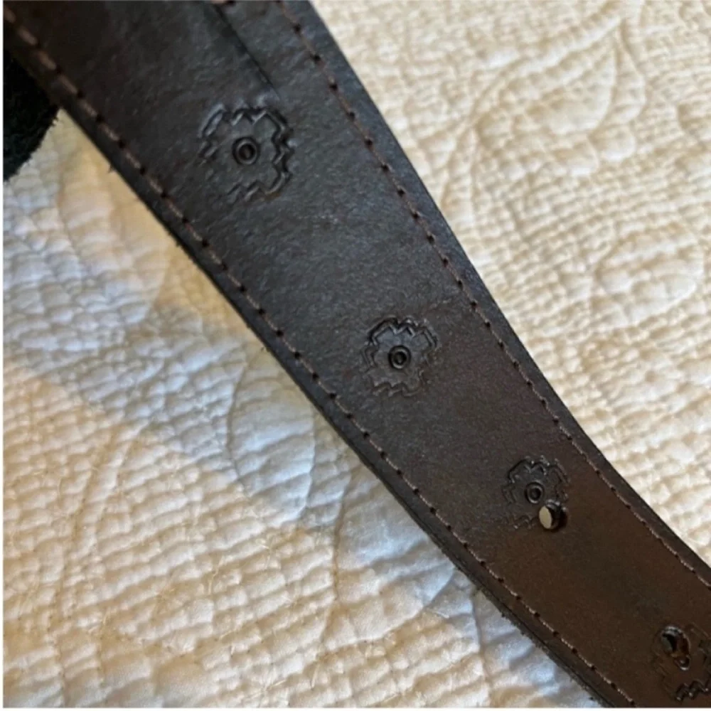SOUTHWESTERN WESTERN BOHEMIAN Leather belt Large